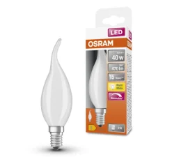 Ampoule*Osram Ampoule LED, E14, Superstar Classic BA 40, , dim, 2700K, 470 lm, Ø3,5cm, H11,9cm - dépolie