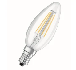 Ampoule*Osram Ampoule LED, E14, Superstar Classic B 60, , dim, 2700K, 806 lm, Ø3,5cm, H10cm - Transparent