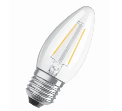 Ampoule*Osram Ampoule LED, E27, Superstar Classic B 40 , , dim, 2700K, 470 lm, Ø3,5cm, H9,7cm - Transparent