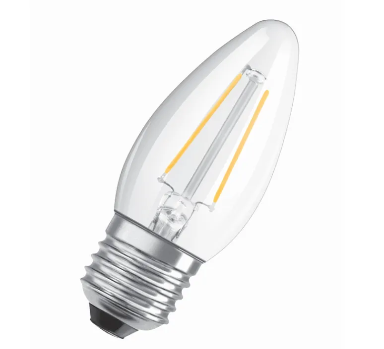 Ampoule*Osram Ampoule LED, E27, Superstar Classic B 40 , , dim, 2700K, 470 lm, Ø3,5cm, H9,7cm - Transparent