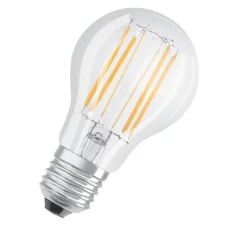Ampoule LED, E27, Superstar Plus Classic A 75, Transparent, dim, 2700K, 1055 lm, CRI >90, Ø6cm, H10,5cm - Osram