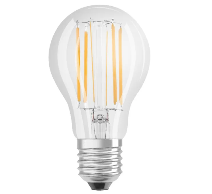 Ampoule LED, E27, Superstar Plus Classic A 75, Transparent, dim, 2700K, 1055 lm, CRI >90, Ø6cm, H10,5cm - Osram