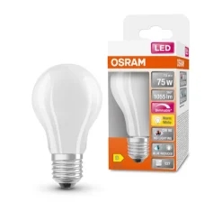 Ampoule*Osram Ampoule LED, E27, Superstar Plus Classic A 75, , dim, 2700K, 1055 lm, CRI ><noscript><img width=