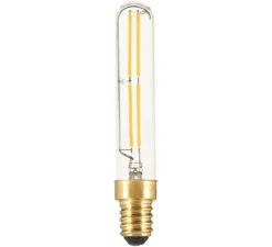Ampoule*Girard Sudron Ampoule LED, E14, Tubulaire, , 2700K, 400 lm, Ø2cm, H12cm - transparent