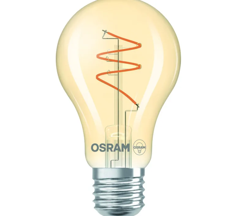 Ampoule*Osram Ampoule LED, E27,Classic A 40 Spiral, , dim, 4,9W, 2700K, 470 lm, Ø6cm, H11cm - or