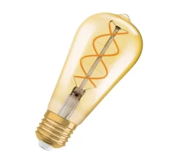 Ampoule LED, E27,Edison 28, or, dim, 2000K, 300 lm, Ø6,4cm, H14,3cm - Osram