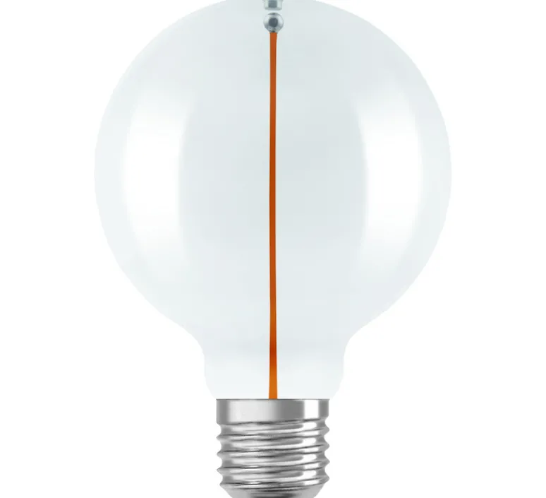 Ampoule*Osram Ampoule LED, E27,Globe 95 filament magnétique, , 2,2W, 2700K, 150 lm, Ø9,5cm, H13,8cm - transparent