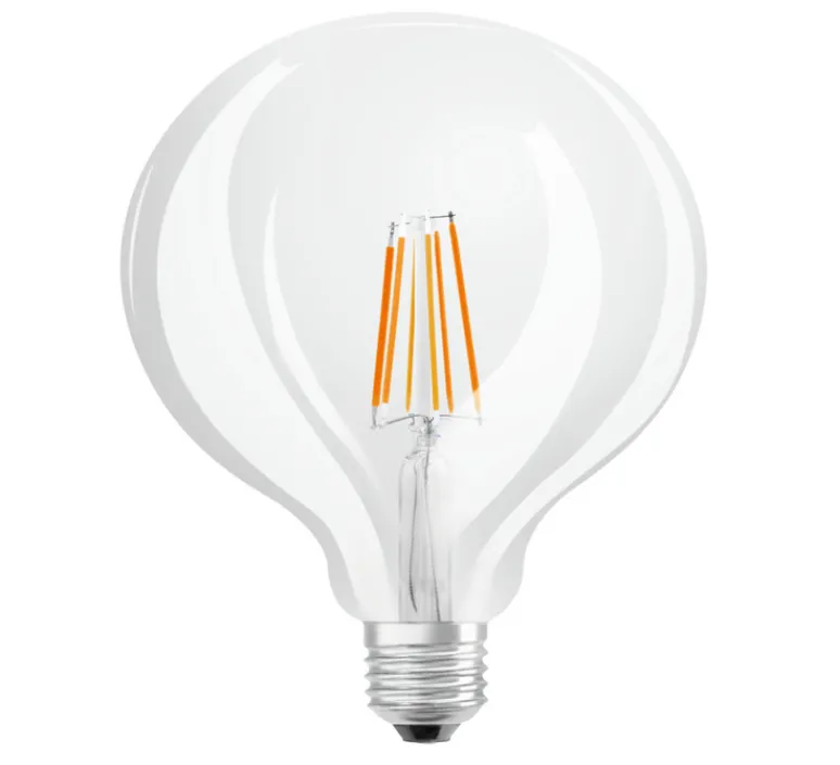 Ampoule*Osram Ampoule LED, E27,Globe 125, , dim, 11W, 2700K, 1521 lm, CRI >90, Ø12,4cm, H16,8cm - transparent