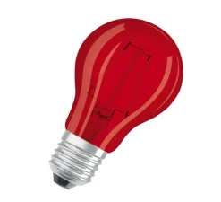 Ampoule*Ledvance Ampoule LED, E27,Star décor Class A, , 1000K, 45 lm, Ø6cm, H10,5cm - Osram rouge