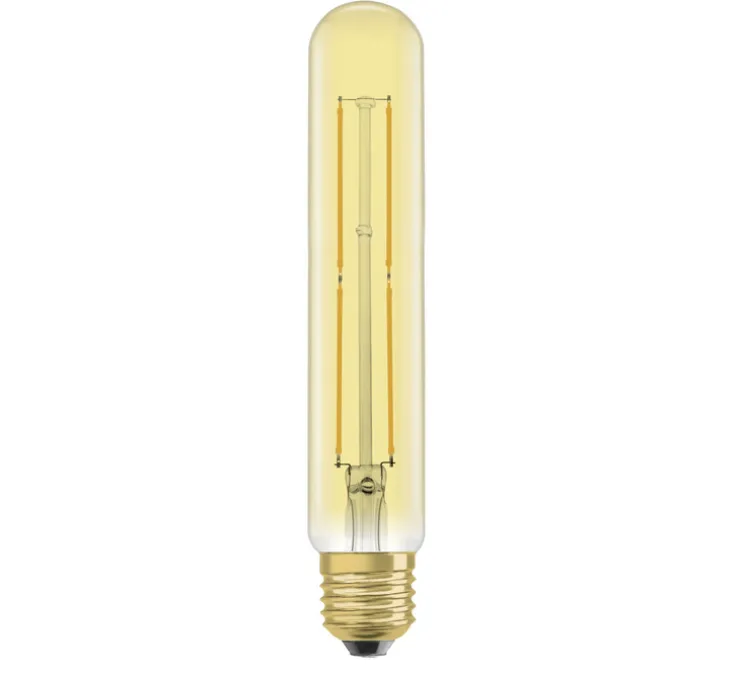 Ampoule LED, E27,Tubular 35, or, 4W, 2000K, 400 lm, Ø3,2cm, H18,5cm - Osram