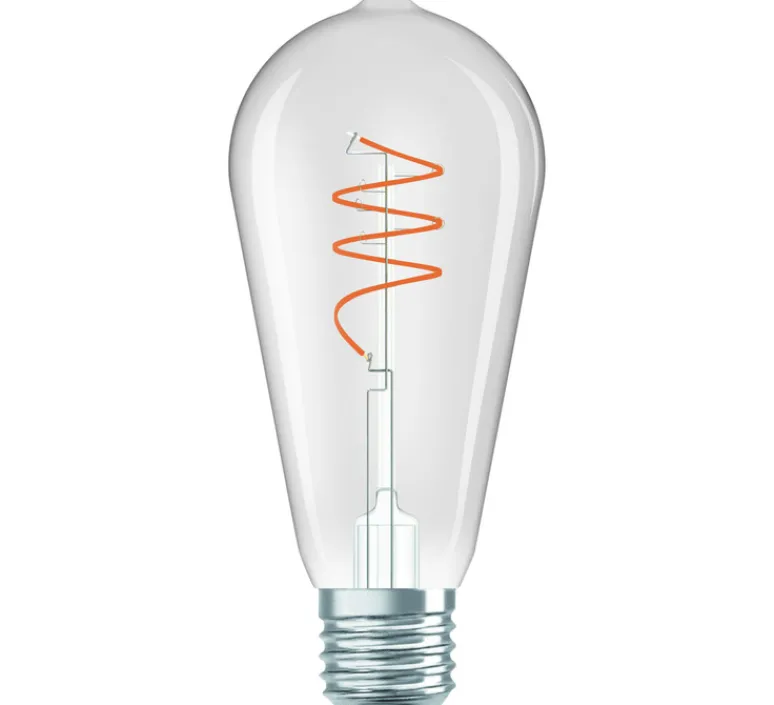 Ampoule*Osram Ampoule LED, E27,Vintage 1906 Edison 40, , 2700K, 470 lm, Ø6,4cm, H13,9cm - transparent