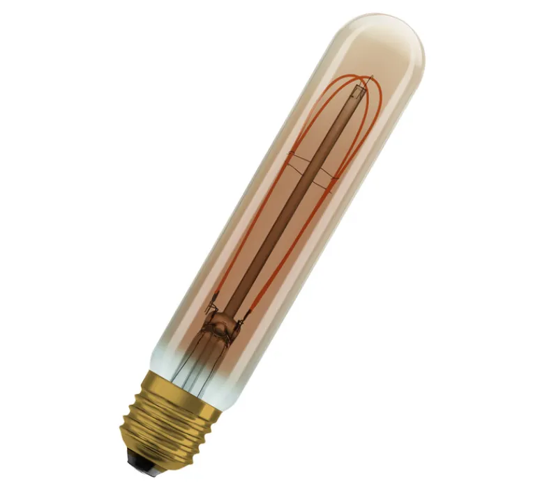 Ampoule*Osram Ampoule LED, E27,Vintage 1906, Tubular 40, , dim, 4,8W, 2200K, 470 lm, CRI >90, Ø3,2cm, H16,5cm - or