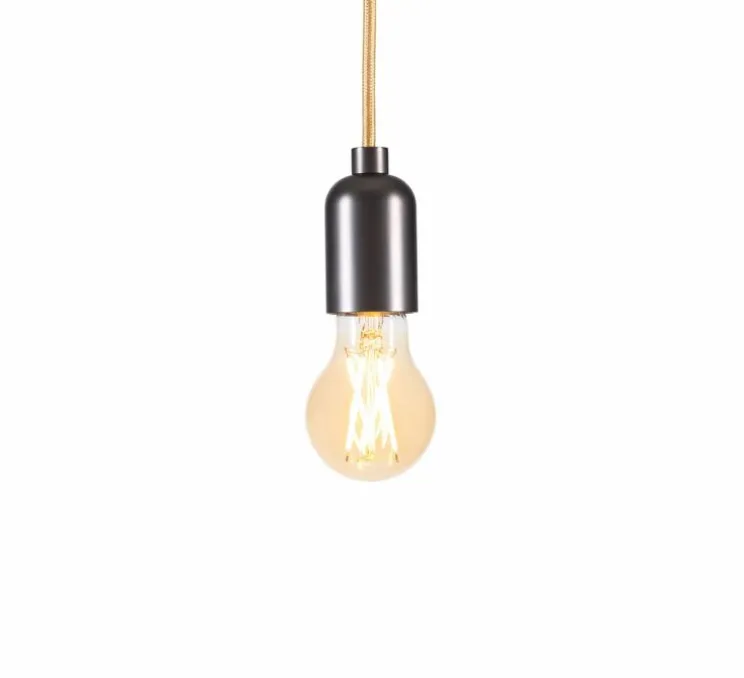 Ampoule LED, Filament, ambre, Dim, 2200K, 600lm, Ø6cm, H10,3cm - Girard Sudron