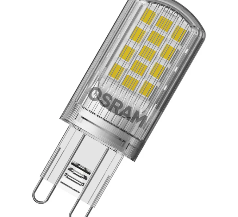 Ampoule*Osram Ampoule LED, G9, PIN 40, , dim, 2700K, 470 lm, Ø1,8cm, H5,2cm - Transparent