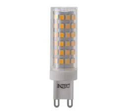Ampoule LED, G9, Tubulaire, blanc, 3000K, 700 lm, Ø1,8cm, H6,3cm - Nedgis