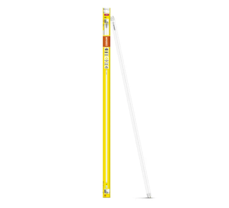 Ampoule*Osram Ampoule LED, G13,TUBE T8, , 3000K, 1080 lm, Ø2,68cm, H90cm - blanc