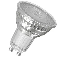 Ampoule LED, GU10, PAR16 80 36°, transparent, 3000K, 575 lm, Ø5cm, H5,4cm - Osram
