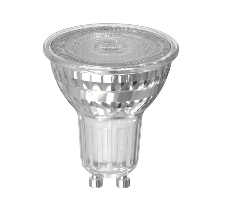 Ampoule LED, GU10, Superstar Par 16 60 36°, transparent, dim, 2700K, 350 lm, CRI >90, Ø5cm, H5,4cm - Osram