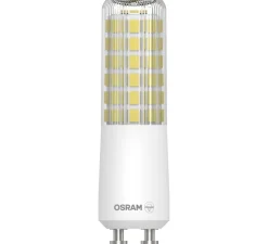 Ampoule LED, GU10, T Slim 60 320°, transparent, dim, 7W, 2700K, 806 lm, Ø2cm, H8,2cm - Osram