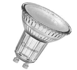 Ampoule LED, GU10,PAR16 50 36°, Transparent, 3000K, 350 lm, Ø5cm, H5,4cm - Ledvance