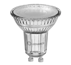 Ampoule LED, GU10,PAR16 50 36°, Transparent, 3000K, 350 lm, Ø5cm, H5,4cm - Ledvance