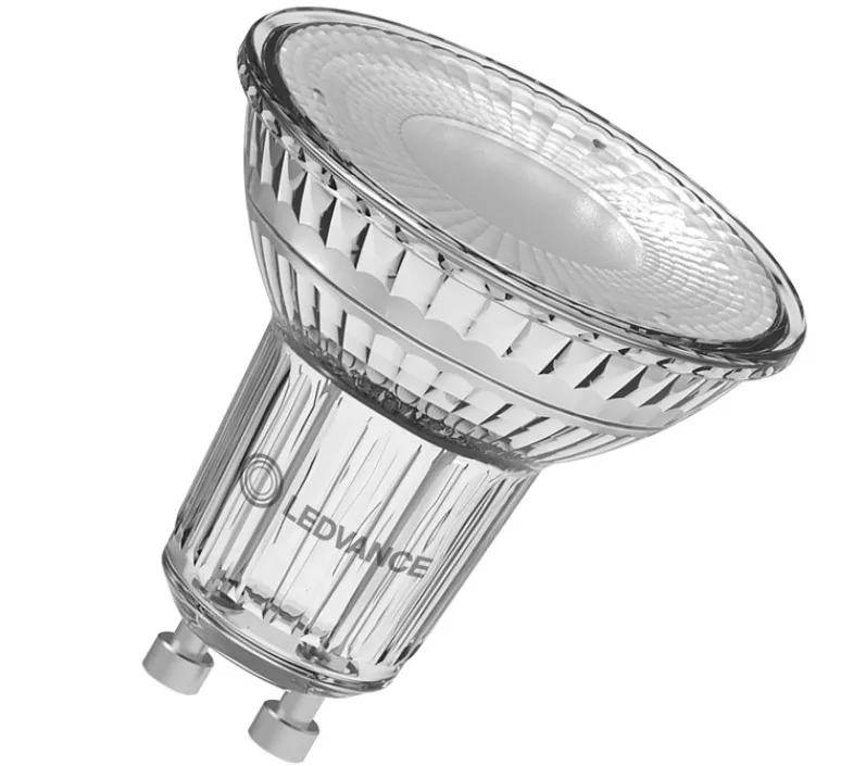 Ampoule*Ledvance Ampoule LED, GU10,PAR16 35 36°, , 3000K, 230 lm, Ø5cm, H5,4cm - Transparent