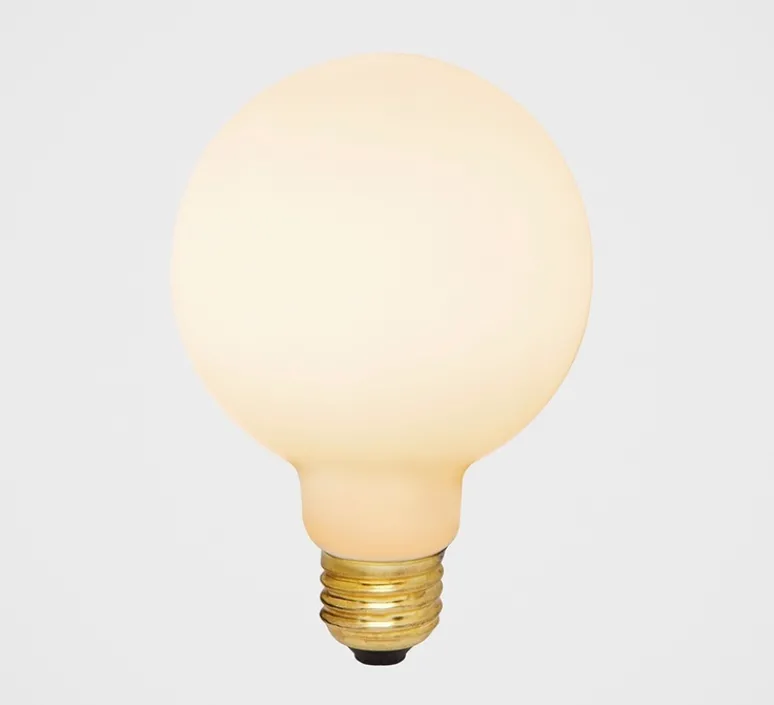 Ampoule*Tala Ampoule LED, Porcelain II, E27, 6W, 2700K, 540lm, , Ø8cm, H12cm - blanc mat