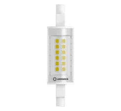 Ampoule*Ledvance Ampoule LED, R7S L7,8cm, Slim Line 78, , 2700K, 806 lm, Ø2cm, H7,8cm - transparent