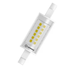 Ampoule*Ledvance Ampoule LED, R7S L7,8cm, Slim Line 78, , 2700K, 806 lm, Ø2cm, H7,8cm - transparent