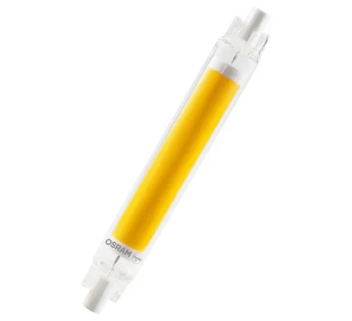 Ampoule LED, R7S, Slim Line 118, transparent, 2700K, 806 lm, Ø1,6cm, H11,8cm - Osram