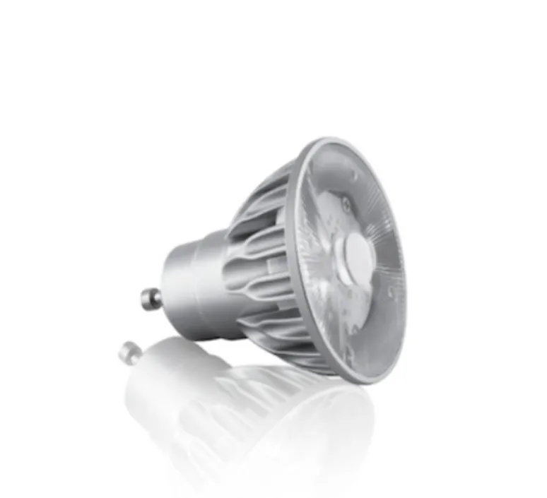 Ampoule*Soraa Ampoule LED, Vivid MR16 - GU10, 10°, , dim, 2700K, 390 lm, CRI >95, Ø4,99cm, H5,35cm - argent