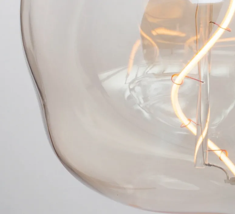 Ampoule*Tala Ampoule LED, Voronoi I, E27, 2W, Dim, Filament, Teinté, , IP54, Ø12,5cm, H17,5cm - transparent