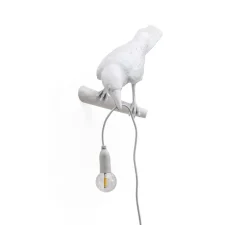 Enfants|Applique*Seletti Applique, Bird Lamp Looking Left Indoor, , L32,8cm, H14,5cm - blanc