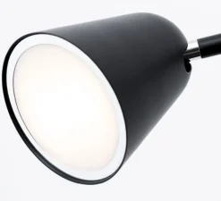 Applique, Chaplin Wall, noir mat, Led 2700k, 580lm, H50cm, L42cm - Formagenda