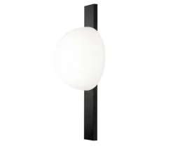 Applique*Estiluz Applique, Circ A-3720, version indoor, , LED, dim, 2700K, 870 lm, L16cm, H30cm - noir mat