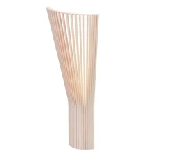 Applique d'angle, Secto 4236, bouleau, sans câble, Ø26cm, H60cm - Secto Design