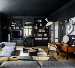 Applique*Nemo Lighting Applique, De Marseille, Le corbusier, , L166cm, H80cm, Ø50cm - blanc