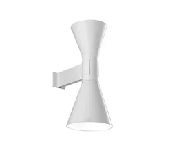 Applique*Nemo Lighting Applique, De Marseille Mini, réédition Le Corbusier, , L12cm, H27cm - blanc chaux