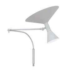 Applique*Nemo Lighting Applique, De Marseille Mini, , L85cm, H50cm - Le Corbusier - blanc