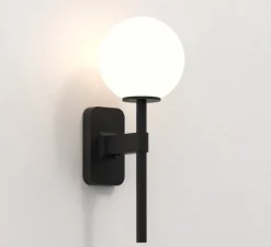 Applique*Astro Applique de salle de bain, Tacoma Single, , IP44, L7cm, H27cm - Lighting noir mat