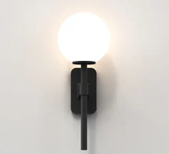 Applique*Astro Applique de salle de bain, Tacoma Single, , IP44, L7cm, H27cm - Lighting noir mat