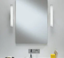 Applique*Astro Applique de salle de bain, Dio LED, , IP44, LED, 3000K, 320lm, L4cm, H40cm - Lighting chrome