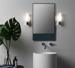 Applique*Astro Applique de salle de bain, Bari, , IP44, L4cm, H20cm - Lighting chrome poli