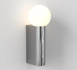 Applique*Astro Applique de salle de bain, Ortona Single, , IP44, L9cm, H24,3cm - chrome poli