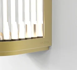 Applique*Astro Applique de salle de bain, Versailles 600, , IP44, LED, 3000K, 1078lm, Ø8cm, H61cm - or mat