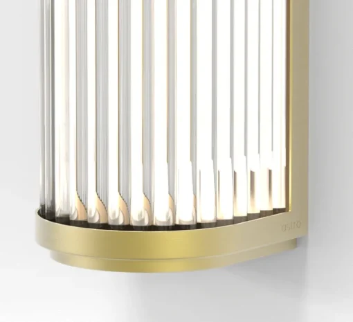 Applique*Astro Applique de salle de bain, Versailles 600, , IP44, LED, 3000K, 1078lm, Ø8cm, H61cm - or mat