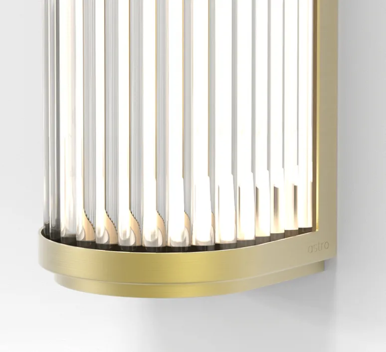Applique*Astro Applique de salle de bain, Versailles 600, , IP44, LED, 3000K, 1078lm, Ø8cm, H61cm - or mat
