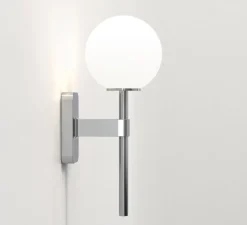 Applique*Astro Applique de salle de bain, Tacoma Single, , IP44, L7cm, H27cm - Lighting chrome poli