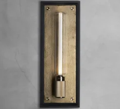 Applique*Buster & Punch Applique de salle de bain, Caged wet, large, , IP44, L18cm, H48,8cm - laiton