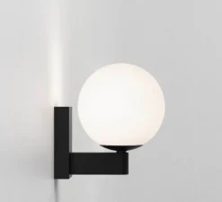 Applique*Astro Applique de salle de bain, Sagara, , IP44, L12cm, H15,5cm - Lighting noir mat